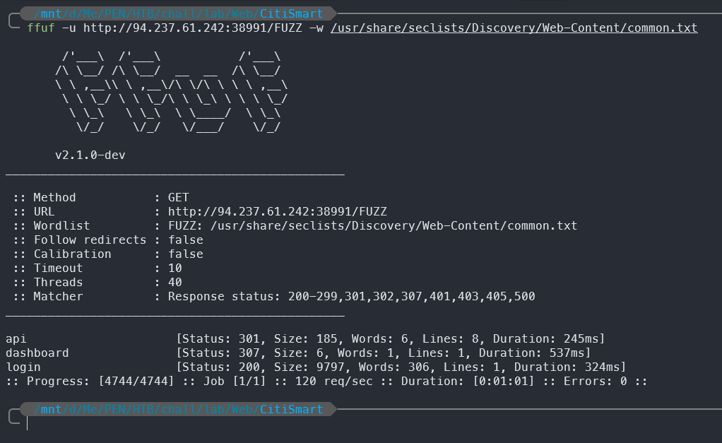 Fuzzing root path
