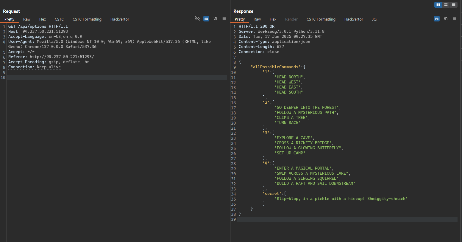 Options API