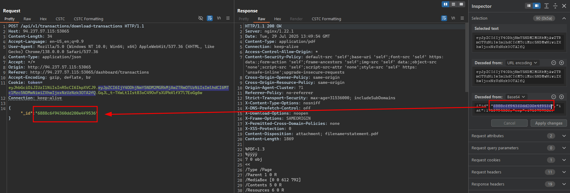 We could use the old API version to download the transaction history