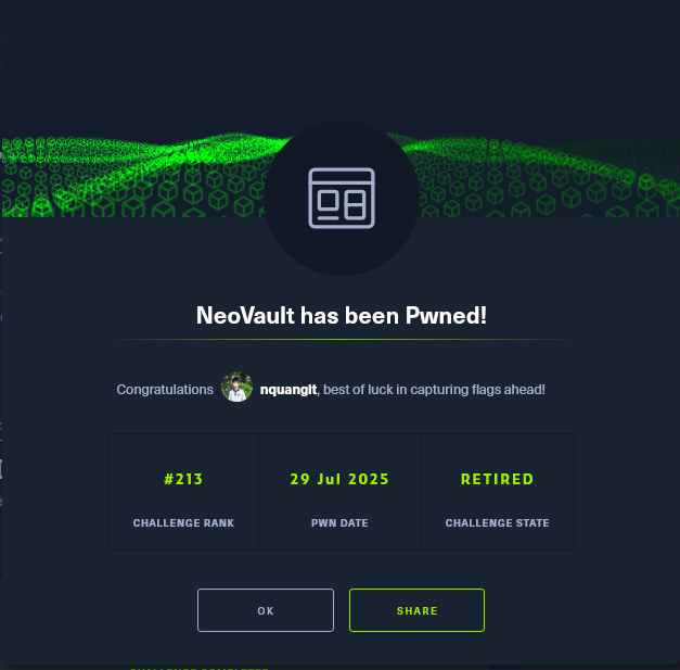 Thumbnail NeoVault