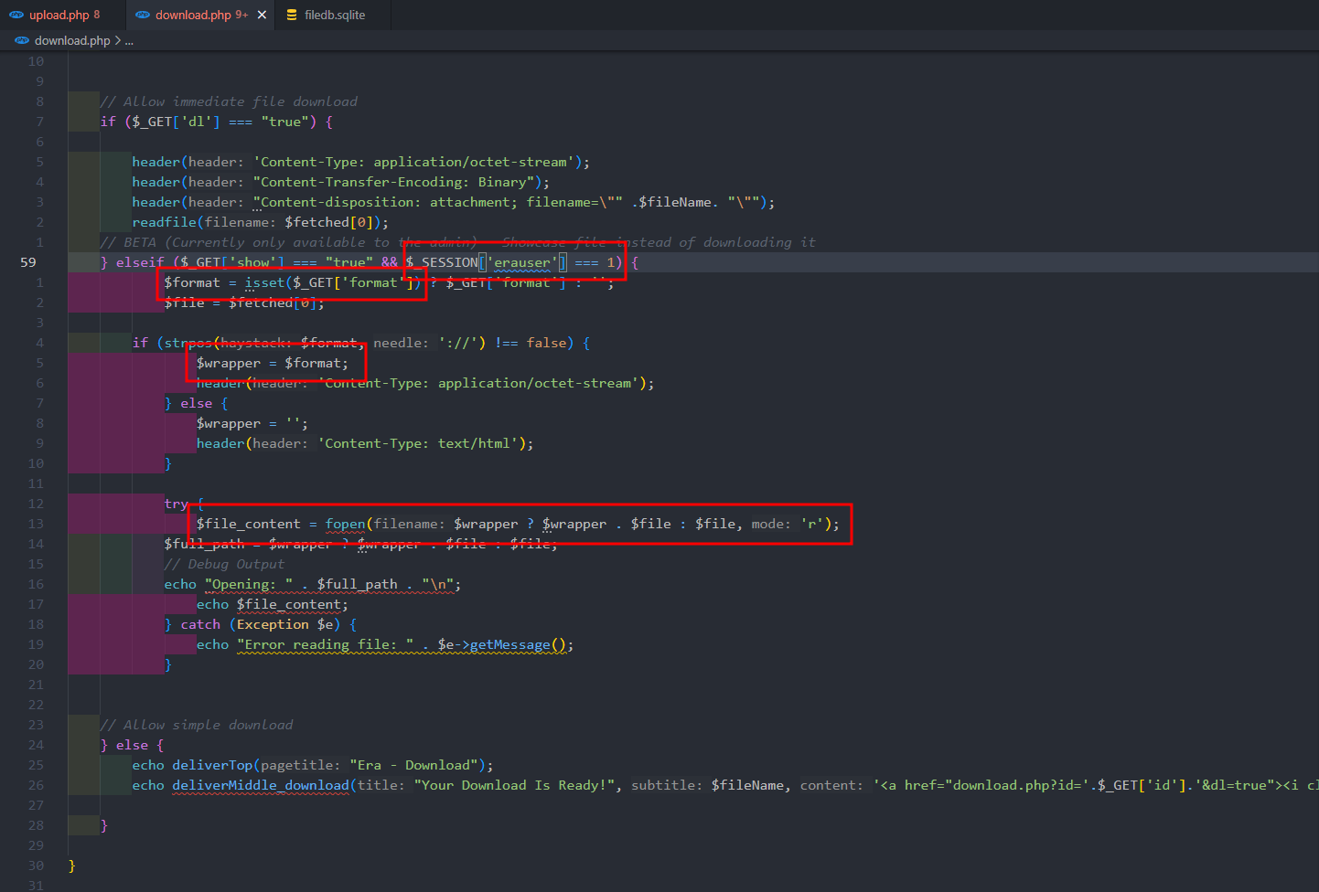 Source code analyze